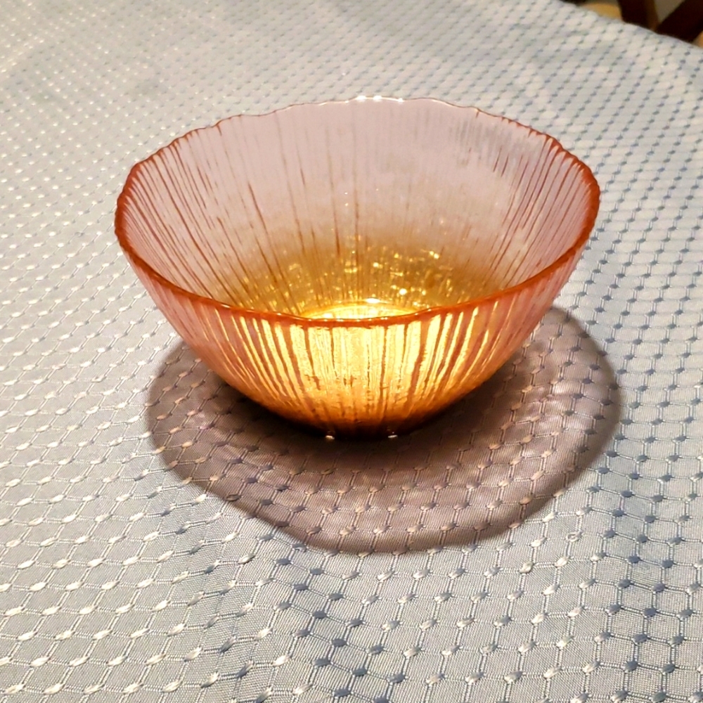 Never used rose serving bowl